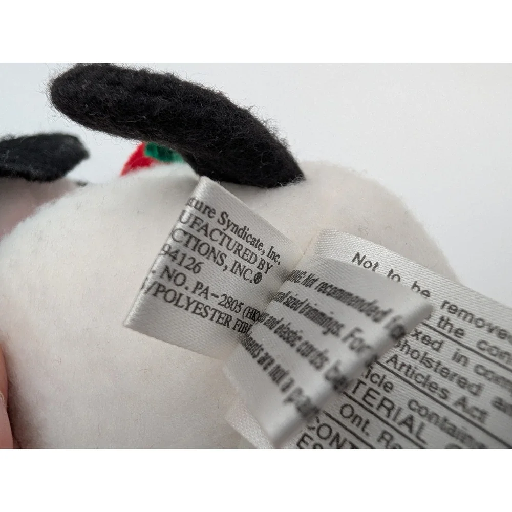 Peanuts Snoopy Plush Lot of 3 White Hawaiian MetLife Snowman Christmas